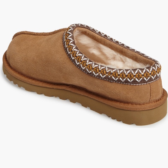 UGG Tasman Brown Suede Slippers - Picture 3 of 13